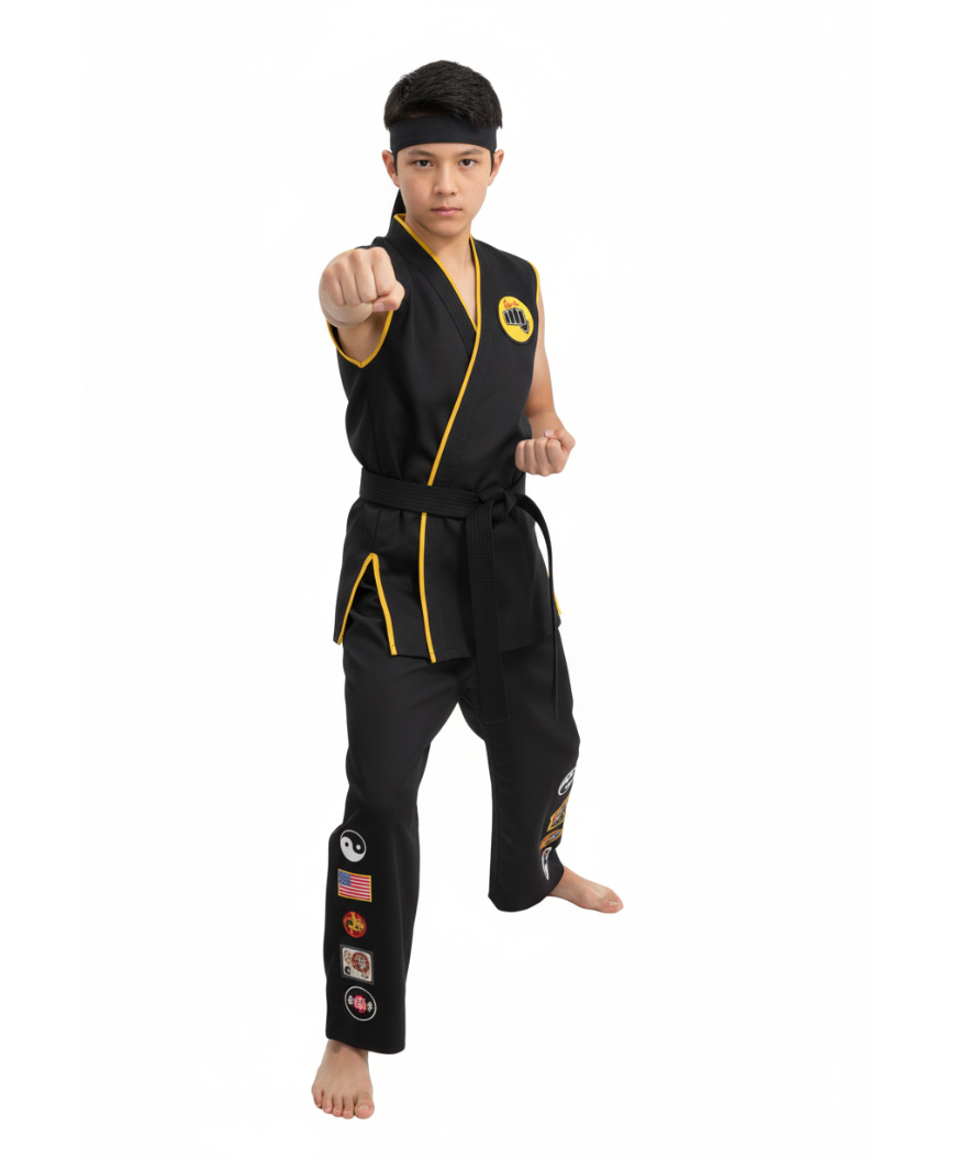 Karate kostume til børn og voksne